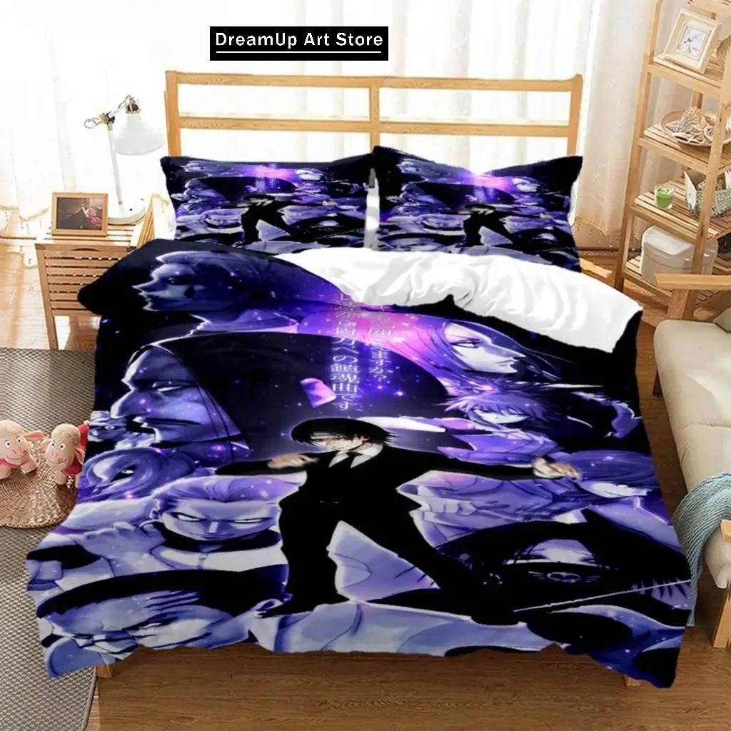 3D Print Fashion Anime HUNTER HUNTER Bedding Set Boys Girls Twin Queen Full Size Duvet Cover Pillowcase Bed Adult Bedroom