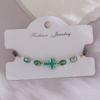 Colorful Cross Braided Bracelet For Women Bohemia  Pearls Adjustable Bracelet Friendship Jewelry