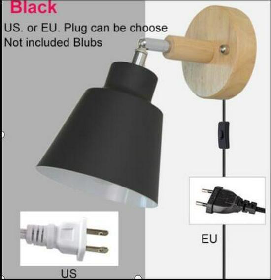 Nordic Creative Solid Wood Wall Lamp for Bedrooms, Hallways, and Children's Rooms