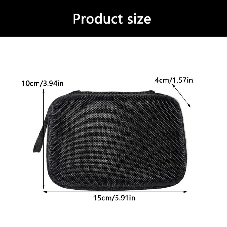 Tasche für RG35XX Handheld-Spielekonsole Kratzfeste Tragetasche Stoßfeste Aufbewahrungstasche Hülle mit Netzfach