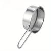 1pc Manual Stainless Steel Flour Sieve for Manual Flour Sifter Strainer Funnel Tool for Sugar,Flour and Spices