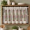 Partition Door Curtain, Soft Light Polyester Curtain, Blocking Views And Oil Fumes Curtain, Protect Privacy Drapes for Kitchen Door