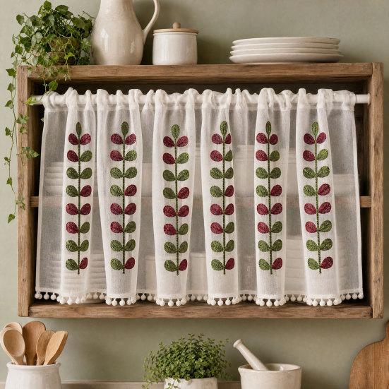 Partition Door Curtain, Soft Light Polyester Curtain, Blocking Views And Oil Fumes Curtain, Protect Privacy Drapes for Kitchen Door