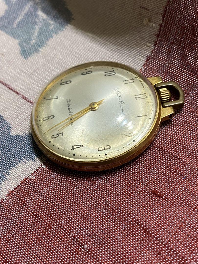 

[Б/У] Карманные часы Seiko Chronos, ручной завод, рабочие антикварные