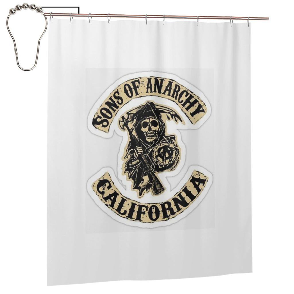 Sons Of Anarchy Samcro Whiskey Shower Curtain Bathroom Polyester Waterproof Bath Curtains With Hooks