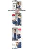 Autumn Retro High-Waisted Loose Wide-Leg Slimming Dad Jeans for Women