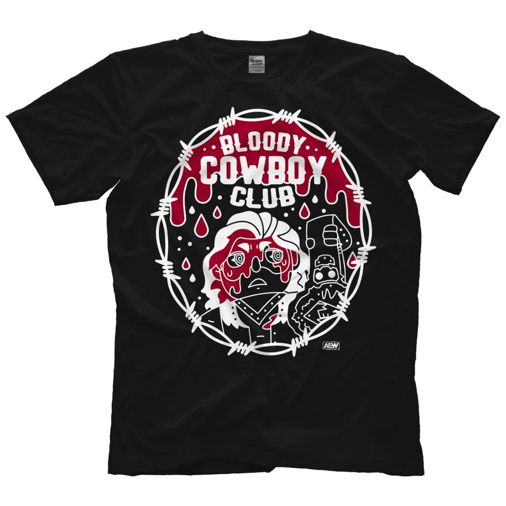 Hangman Adam Page  Bloody Cowboy Club AEW Official TShirt Unisex T-Shirt S