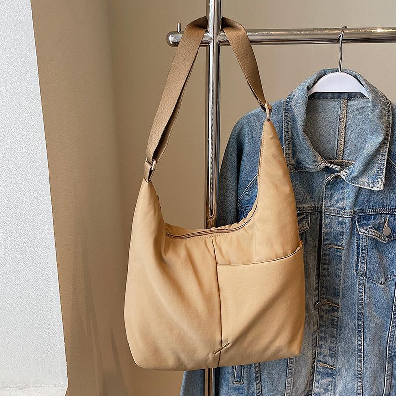 New tote bag large capacity shoulder bag fashion messenger bag versatile large capacity nylon bag