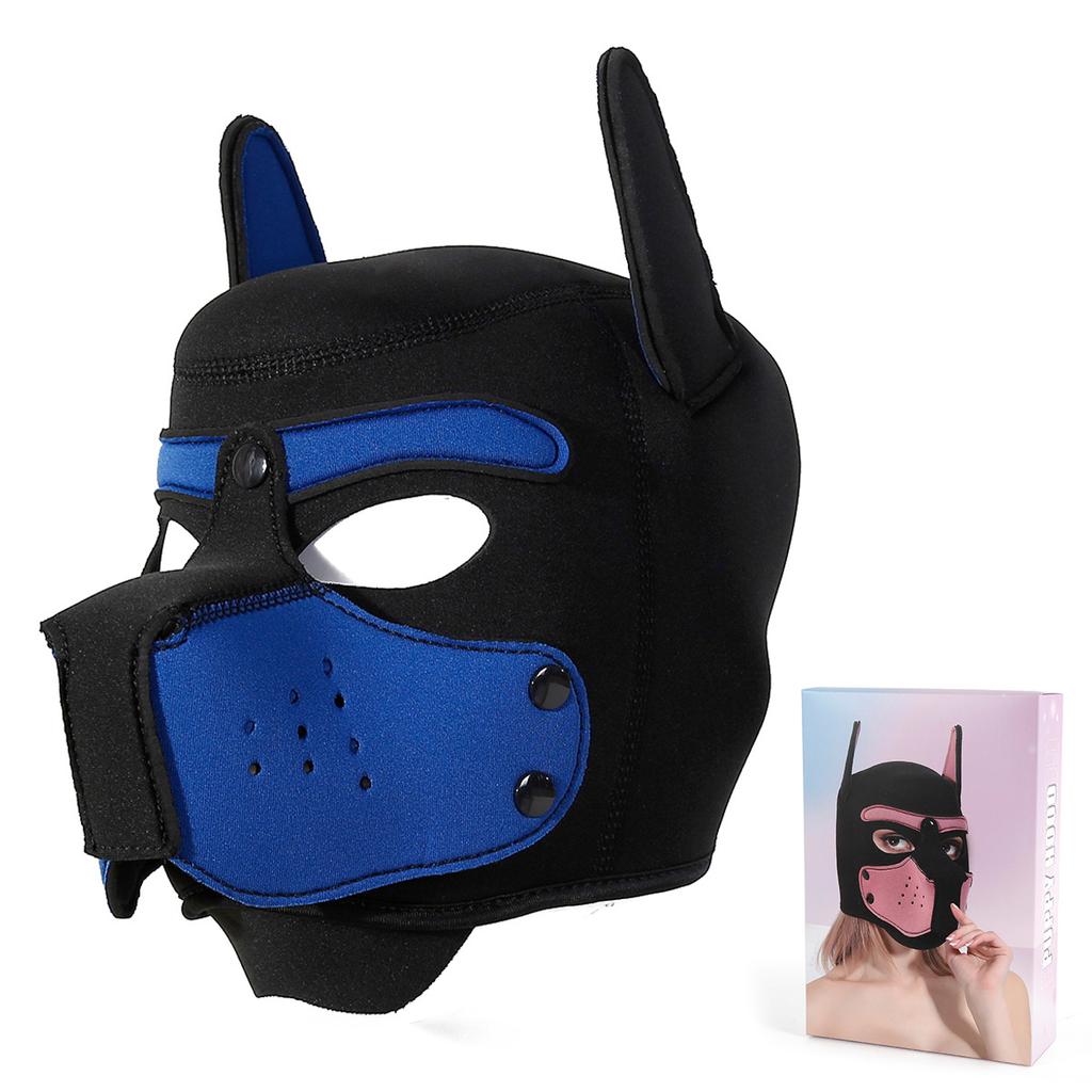 Husky Dog Headgear Nightclub Stage Performance Dress Up Cosplay Face Mask FAI