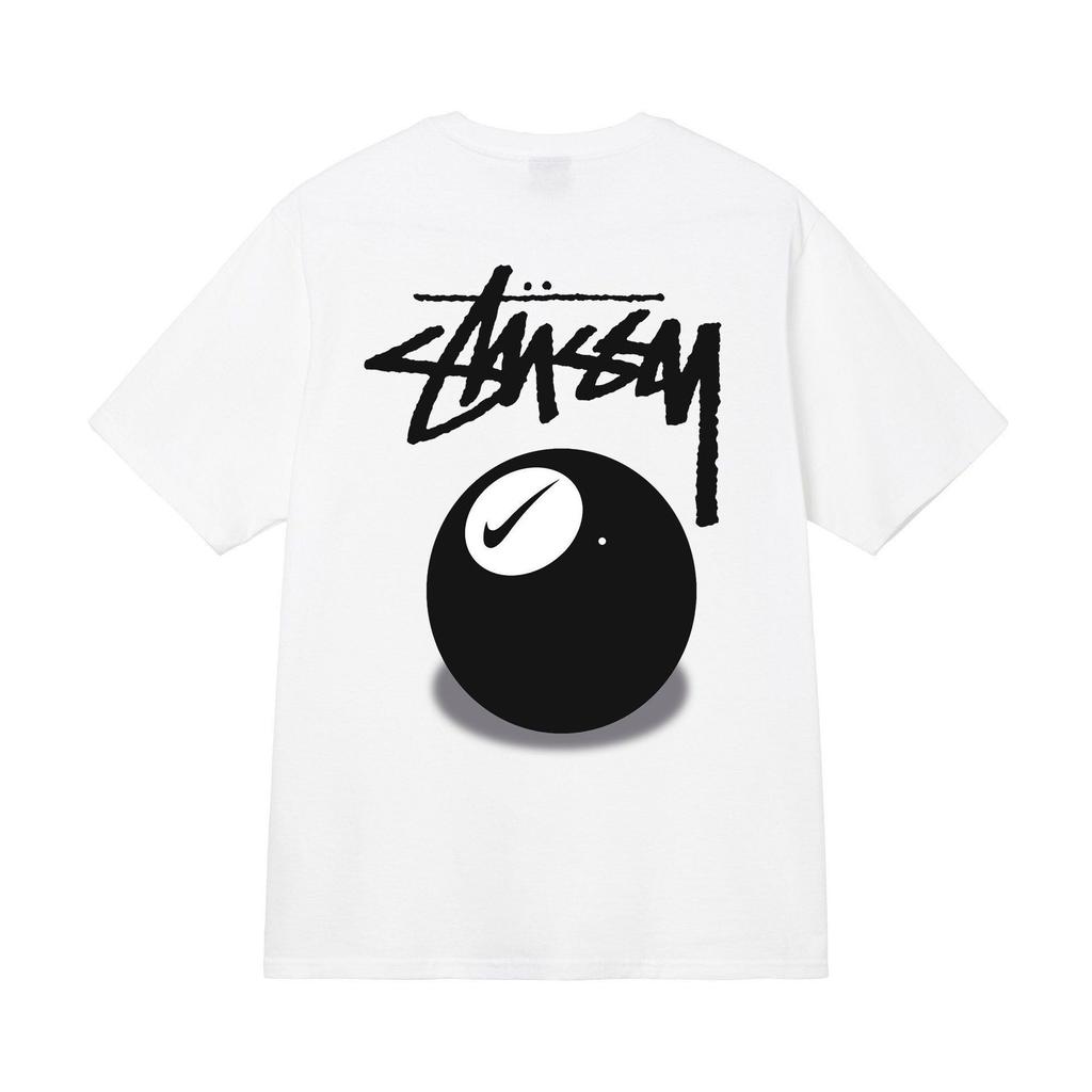 Cross-border Trendy Brand Street Stusy Stu Printing Men's and Women's Short-sleeved T-shirts, Loose Street Boutique T-shirts In Summer