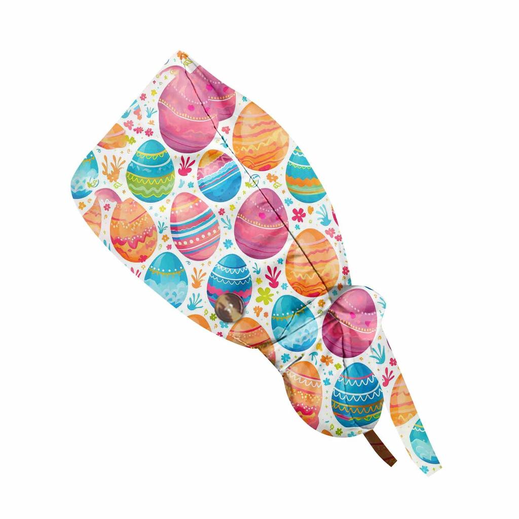 Pracovní čepice s módním potiskem, ležérní dámská čepice do culíku, čepice Wash, čepice Baotou