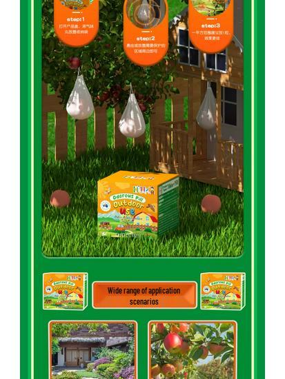 Bat Repellent Pendant for Household and Balcony - Insecticide for Bat Prevention and Elimination