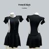 Women's Sport One-Piece High-End Conservative Slimming Swimsuit Dress for Vacation