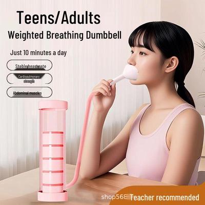 Breathing Dumbbell: Abdominal & Pelvic Floor Muscle Trainer for Lung Capacity & Core Strengthening.