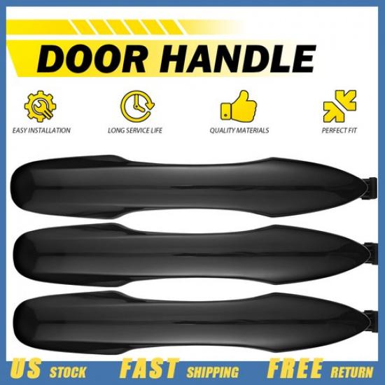 3X Exterior Front & Rear Right & Rear Left Door Handle for Toyota Camry Avalon V