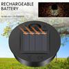 Solar Lantern Replacement Top 7 Lumens LED Solar Panel Lid Light Outdoor Hanging Solar Lights Spare Parts for Garden Yard Use