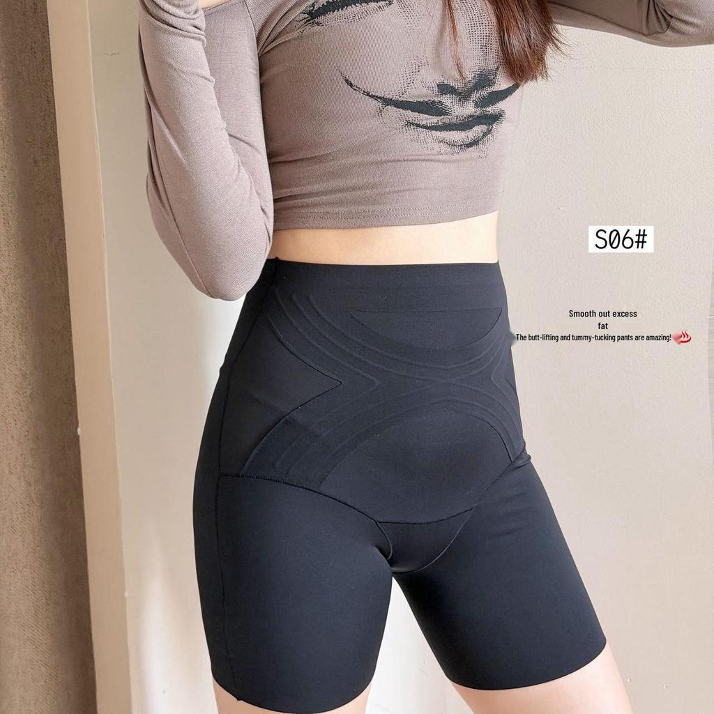 Cross Shaped Anti-Gravity Abdomen & Butt Lifting High Waist Ice Skin Pants for Women