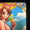 One Piece Nami Rare Holo Card C250-W R Berry Match Double Vol.7 Crew LP