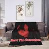 Anime Meru Warm Soft Blanket  Camping Plush Throw Blanket Street Trend Couch Chair Flannel Bedspread Sofa Bed Cover
