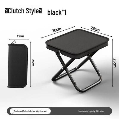 Portable Folding Stool for Camping, Fishing, Travel, and Queueing
