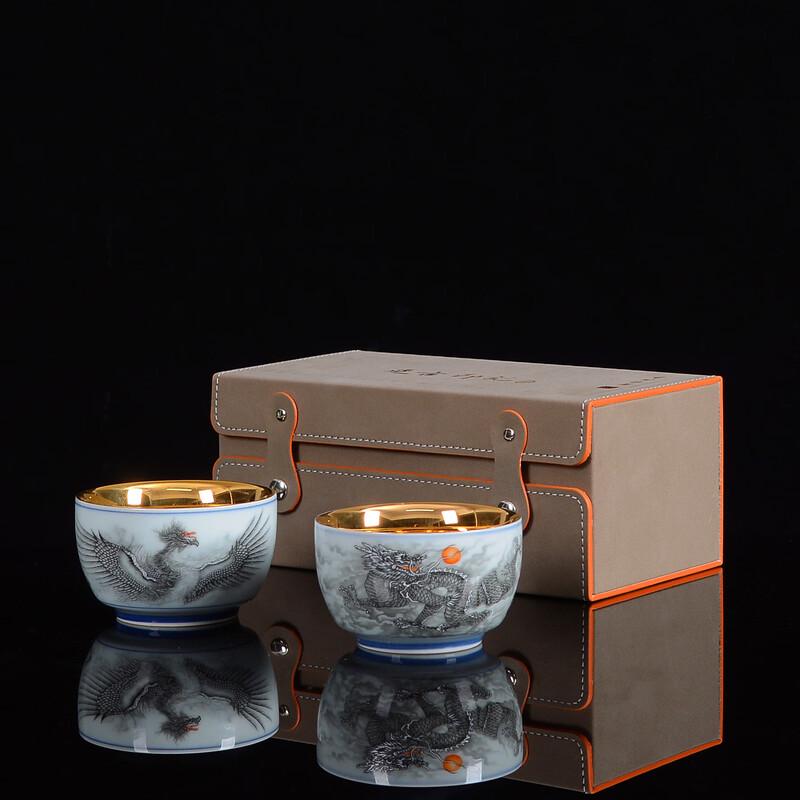

Chaxun Gilded Light Luxury Personal Tea Cup