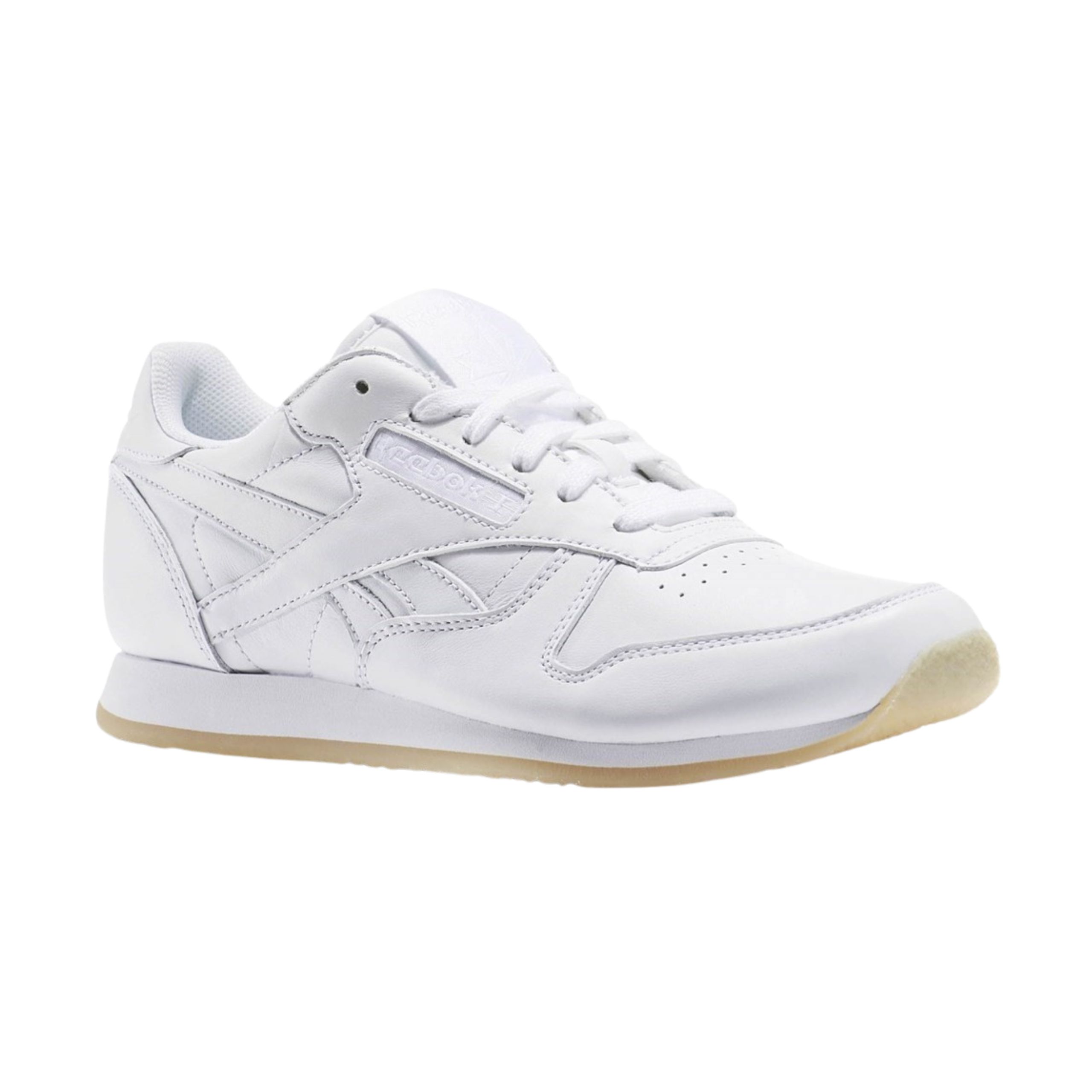 

Buty sportowe damskie Reebok AR0987 CL Lthr Crepe Neutr białe r. 37.5 37,5