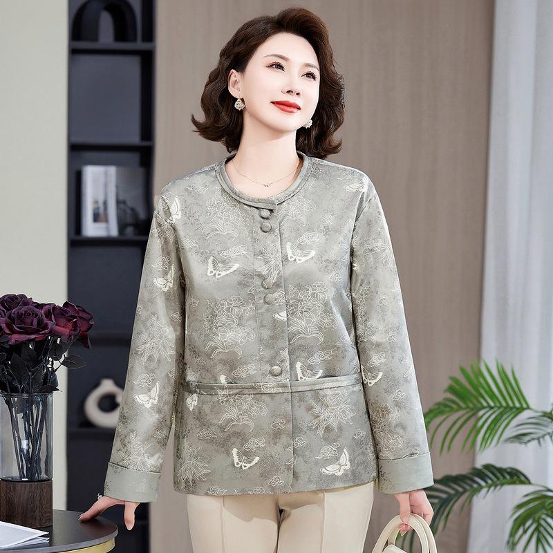 Elegant Spring Jacket 2026: Chic Chinese Style for Middle-aged Women