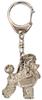 Poodle Made in England Art Dog Keychain Collection (puppy cut)