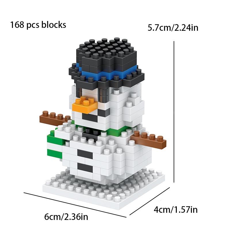 Interactive Christmas Tree Toy Compatible With Lego Plastic Material Non-electric Diy Customizable