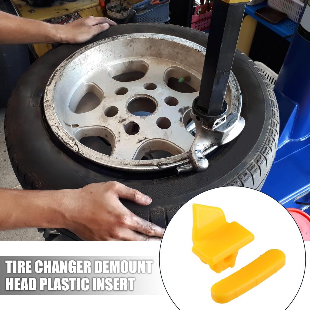 X AUTOHAUX 5 Sätze Motorrad Reifenwechsler Reifen Demontagekopf Reifenschutz Radseite