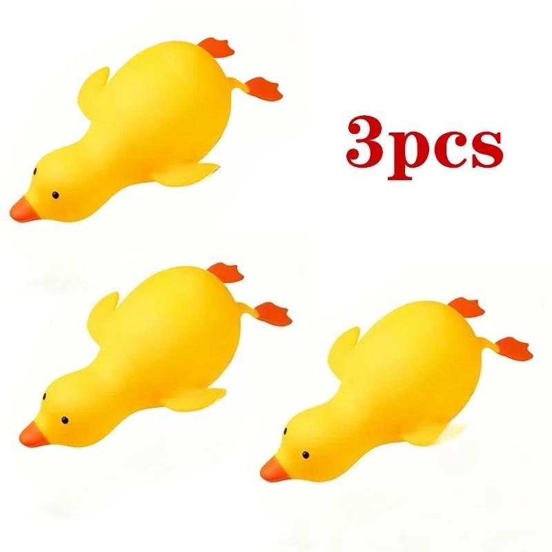 Cute Duck Slow Rising Stretchable Squishy Squeeze Toy Animal Stress Relief Fidget Decompression Gift For Kids And Adults