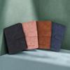 Pu Leather Passport Holder/Ticket Holder, Lightweight And Portable, Multi-Slot Storage Design, Passport Book Travel Wallet