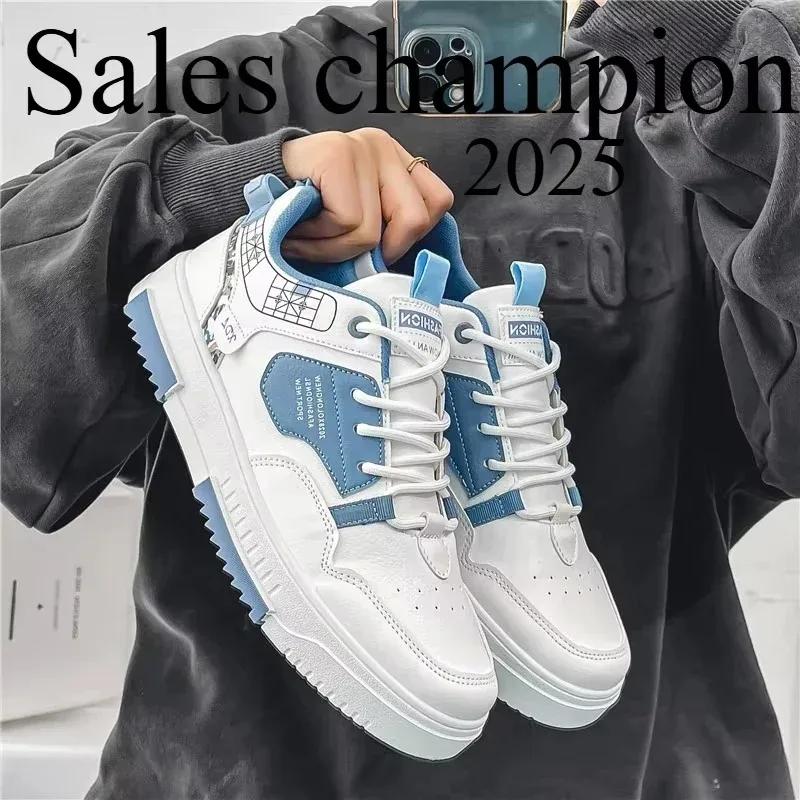 

2025/Men s casual summer running shoes, men s new sports shoes 42 синій