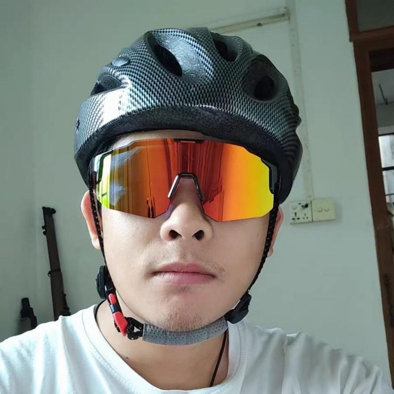 8PCS Cycling Sunglasses Outdoor Sports Goggles Road Bike UV400 Bicycle Men Women Windproof Sun Glasses