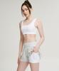 Leijibi Air Cooling 2-In-1 Leggings Shorts Sports (Water, Running, Workout, Gym) Two-In-One Shorts W Gray