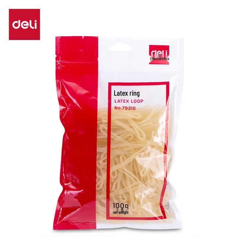 Deli 100g Durable Rubber Bands