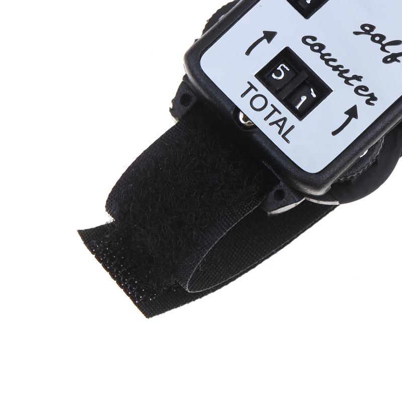 Golf Score Keeper With Wristband Watch Shaped Score Mechanical Counter Number Counter Manual Score Keeper Watch For Golf Sport