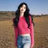 Women's Casual Knit Top - 2025 Autumn Fashion