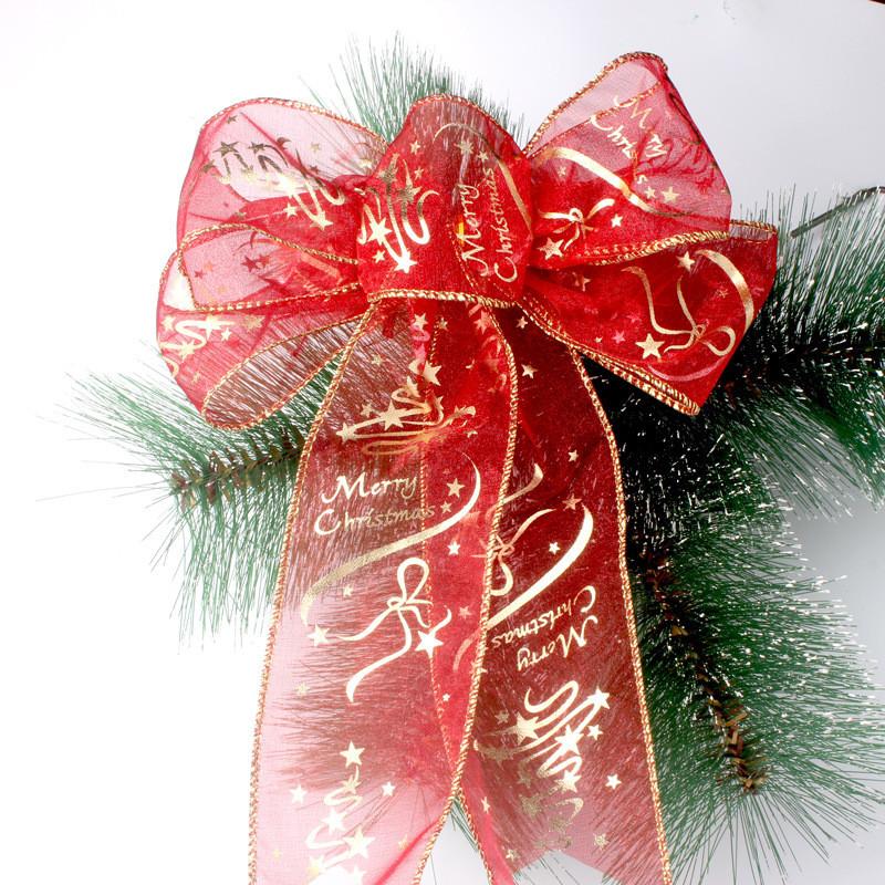 Delightful New Christmas Bow Decorative Accessories For Merry Christmas Celebrations