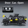 1:24 Legierung Tiger gepanzertes Auto LKW Modell Diecasts Metallspielzeug Polizei Explosionsgeschütztes Auto Fahrzeuge Modell Ton und Licht Kinder Geschenke