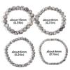 Natural Stone Beaded Bracelet - Map Stone Yoga Energy Single-Loop Jewelry