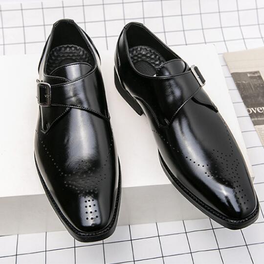 Dress Shoes Men Wedding Party Shoes High Quality Casual Loafer Male Designer Flat Shoes Zapatos Hombre Plus Size 48 M493