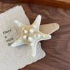 Korean Style Starfish Hair Clip Beach Sweet Bangs Clip Creative Sea Star Hairpin  Barrettes