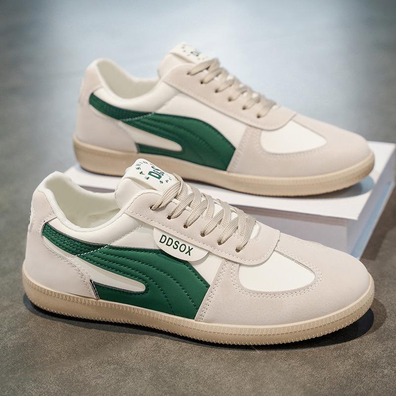 Retro new autumn breathable matte leather casual shoes lightweight soft baseplate shoes German training shoes
