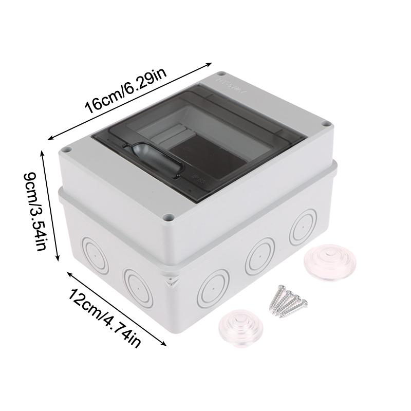 Outdoor Waterproof Electrical Distribution Box Circuit Breaker Mcb Power Plastic Junction Wire Box  Power Supply