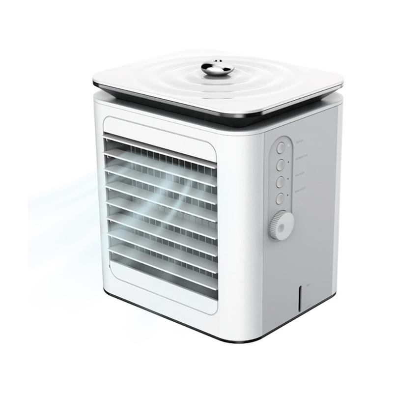 Mini Cooling Fan Desktop Refrigeration Spray Cooling USB Fan Water Cooling Small Fan Student Dormitory Office Air Cooler белый