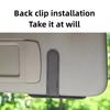2025 Hot Car Card Holder Sun Visor Organizer For Mazda CX3 CX5 CX8 CX30 Mazda 2 3 6 Sunvisor Ticket Sunglasses Holder Storage Po