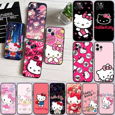 II8 Θήκη τηλεφώνου Hello kitty για Xiaomi Poco C51 C50 C55 C65 C40 F6 F5 X6 X4 X3 X2 M6 M5 M4 M3 M2 F3 F2 F1 12 12X 9T 10T Pro CC9E A3 A2 A1