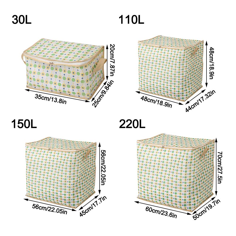 with Handles Fabric Storage Bag Foldable Home Moving Storage Bag  for Cupboard