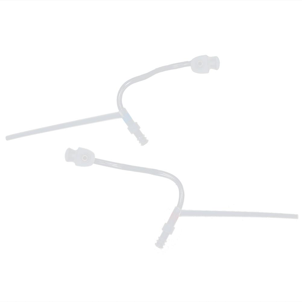 20pcs 107 Hearing Replacement Tubes Left Right Ears Hearing Aid Slim Tube Accessory